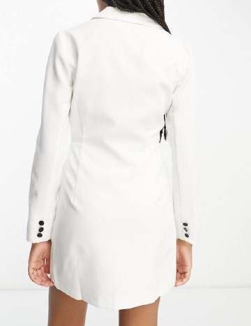 Rochie scurta Miss Selfridge, alb