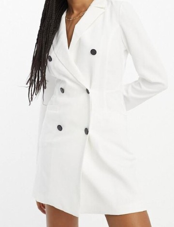 Rochie scurta Miss Selfridge, alb