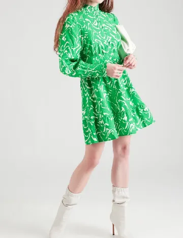 Rochie scurta Vero Moda, verde