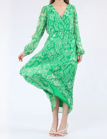 Rochie medie Vero Moda, verde