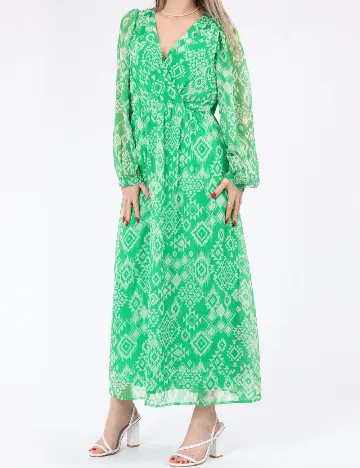 Rochie medie Vero Moda, verde