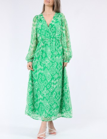 Rochie medie Vero Moda, verde