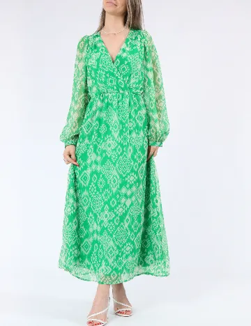 Rochie medie Vero Moda, verde