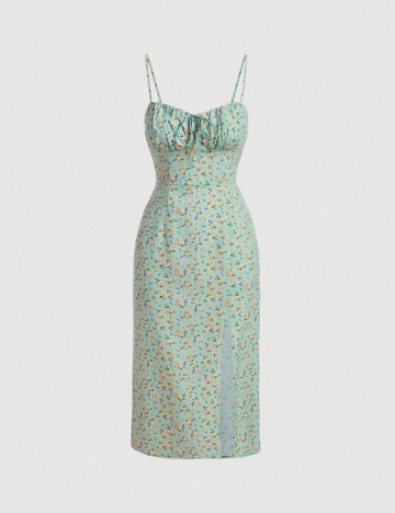 Rochie medie SHEIN, verde