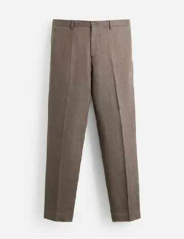 Pantaloni Zara, maro