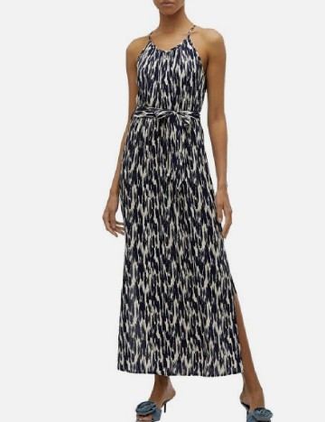 Rochie lunga Vero Moda, bleumarin