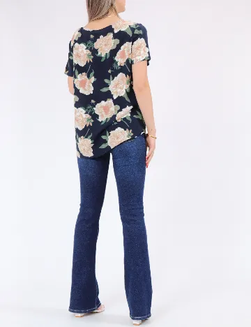 Bluza Vero Moda, bleumarin