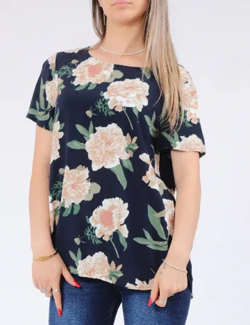 Bluza Vero Moda, bleumarin