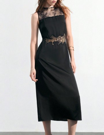 Rochie medie SHEIN, negru