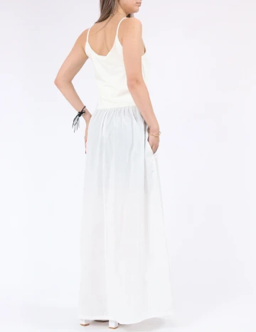 Rochie lunga Vero Moda, alb