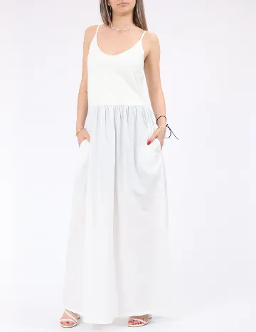 Rochie lunga Vero Moda, alb