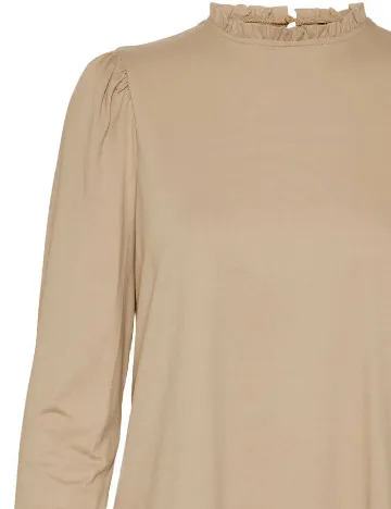 Bluza Vero Moda, maro deschis