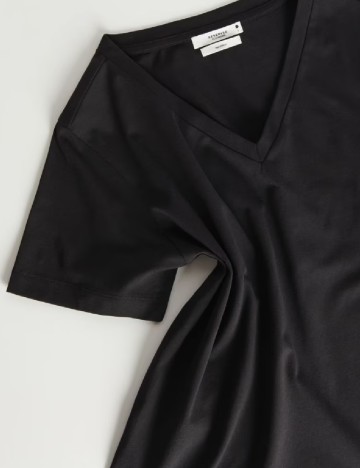 Tricou Reserved, negru