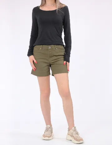 Pantaloni scurti Vero Moda, verde