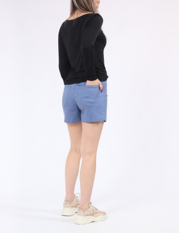 Pantaloni scurti Vero Moda, albastru