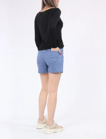 Pantaloni scurti Vero Moda, albastru