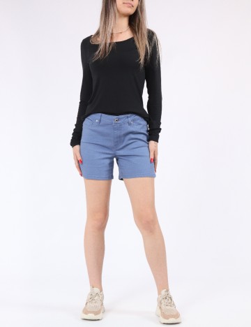 Pantaloni scurti Vero Moda, albastru