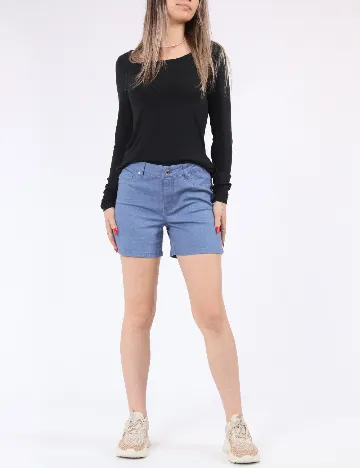 Pantaloni scurti Vero Moda, albastru