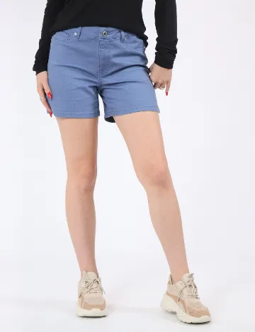 Pantaloni scurti Vero Moda, albastru