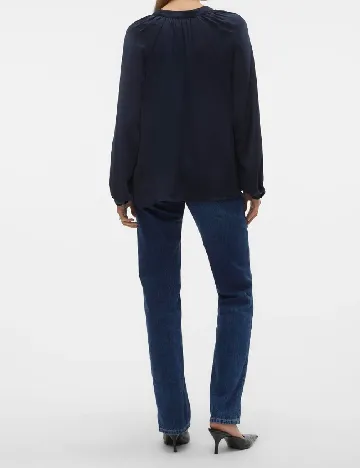Bluza Vero Moda, bleumarin