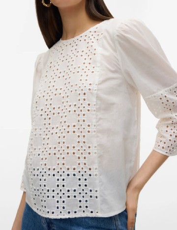 Bluza Vero Moda, alb