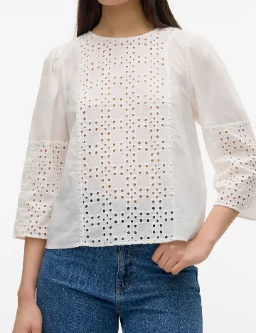 Bluza Vero Moda, alb