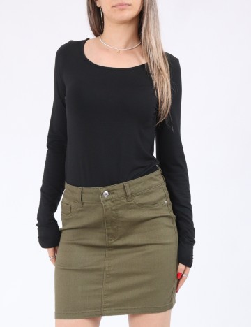 Fusta Vero Moda, verde