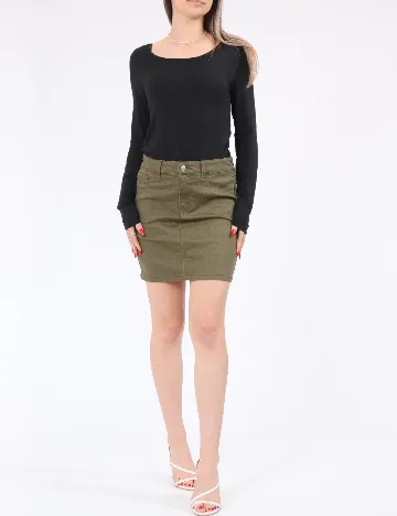 Fusta Vero Moda, verde