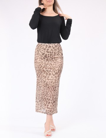 Fusta SHEIN, animal print