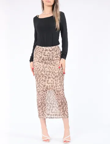 Fusta SHEIN, animal print