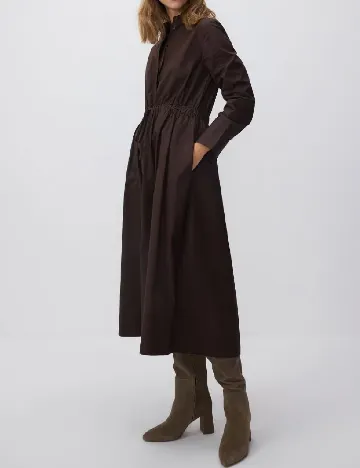 Rochie medie Reserved, maro Maro