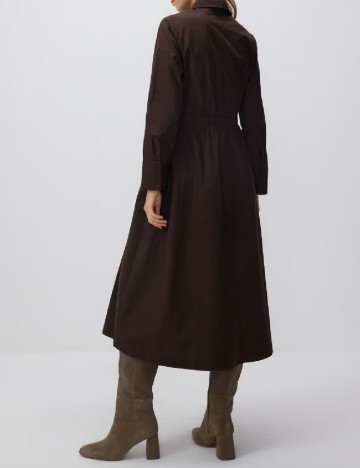Rochie medie Reserved, maro