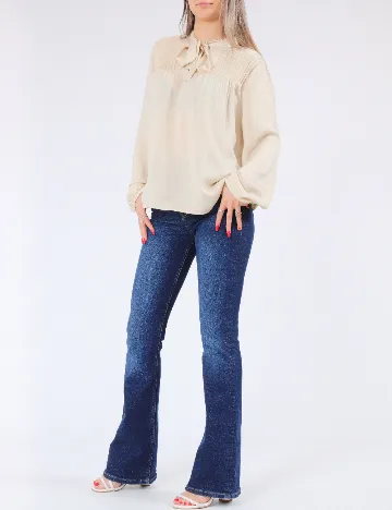 Bluza Vero Moda, crem