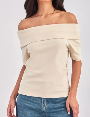 Bluza Vero Moda, crem