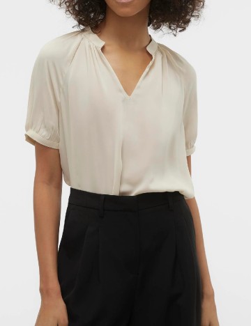 Bluza Vero Moda, crem