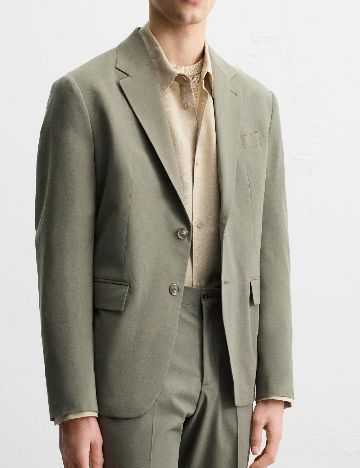 Sacou Zara, verde