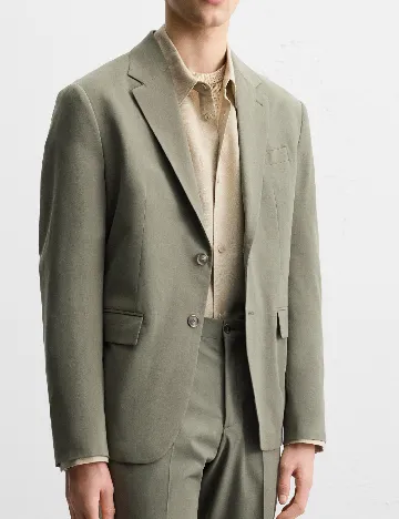 Sacou Zara, verde