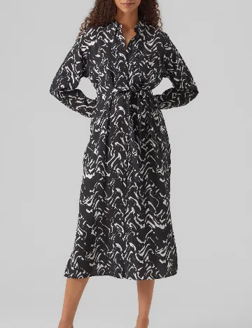 Rochie medie Vero Moda, negru