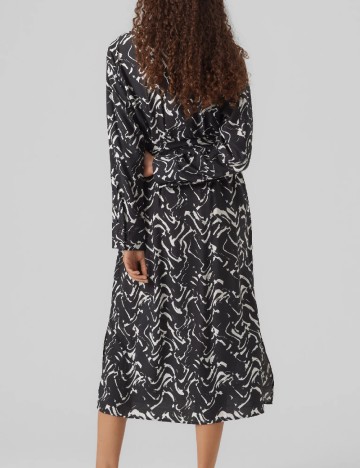 Rochie medie Vero Moda, negru