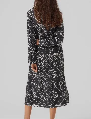 Rochie medie Vero Moda, negru