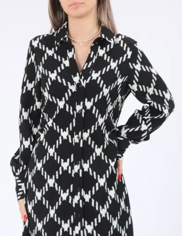 Rochie medie Vero Moda, negru