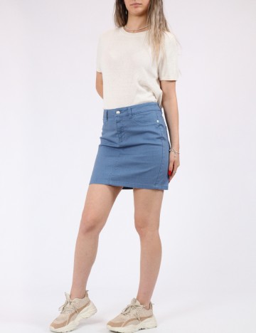 Fusta Vero Moda, albastru