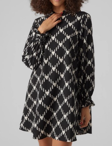 Rochie scurta Vero Moda, negru