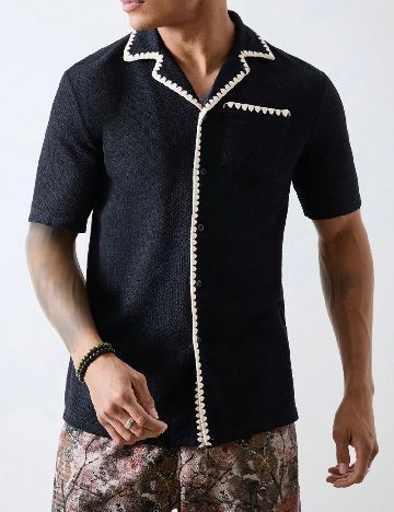 Camasa SHEIN, negru