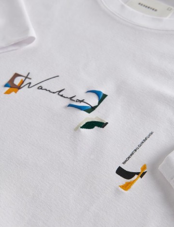 Tricou Reserved, alb