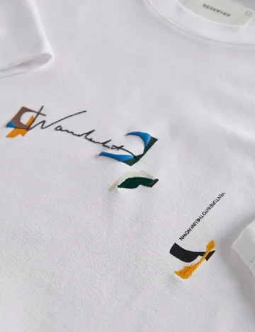 Tricou Reserved, alb