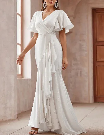 Rochie lunga SHEIN, alb