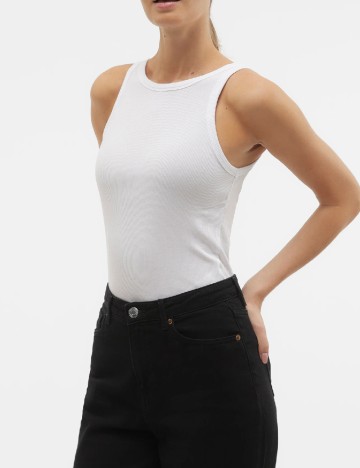 Maiou Vero Moda, alb
