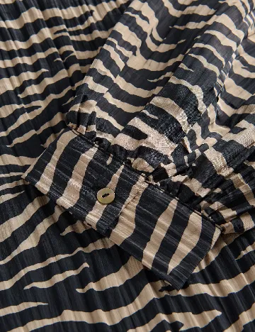 Bluza Reserved, crem/negru