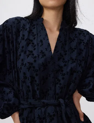 Rochie scurta Reserved, bleumarin inchis